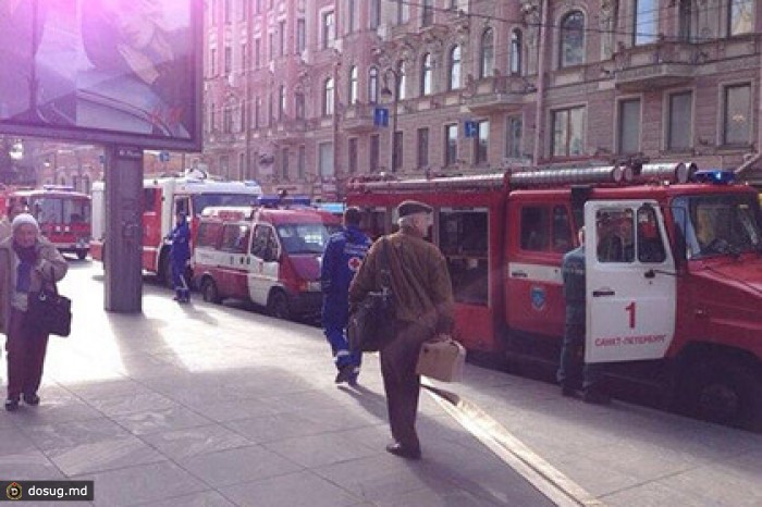 Пожар в петербургском метро потушен