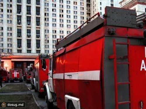 При пожаре в МГУ пострадала гражданка КНР