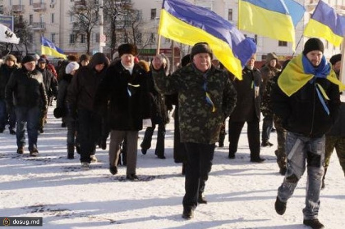 Протестующие захватили администрацию Черниговской области