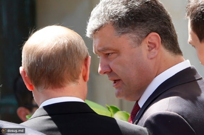Путин и Порошенко решили урегулировать кризис на Украине мирным путем
