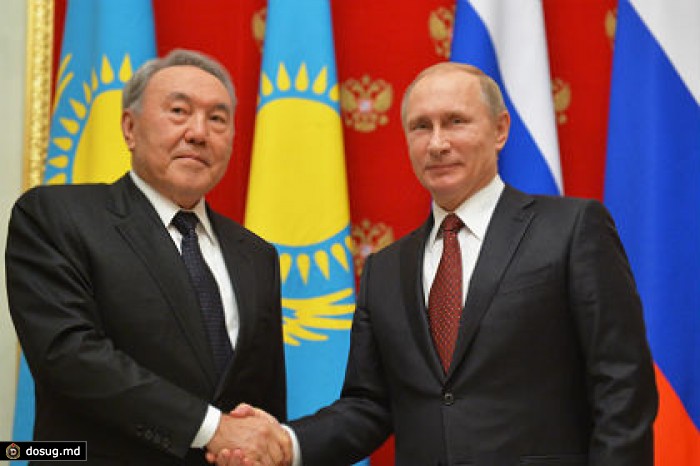 Путин и Назарбаев обсудили итоги минской встречи