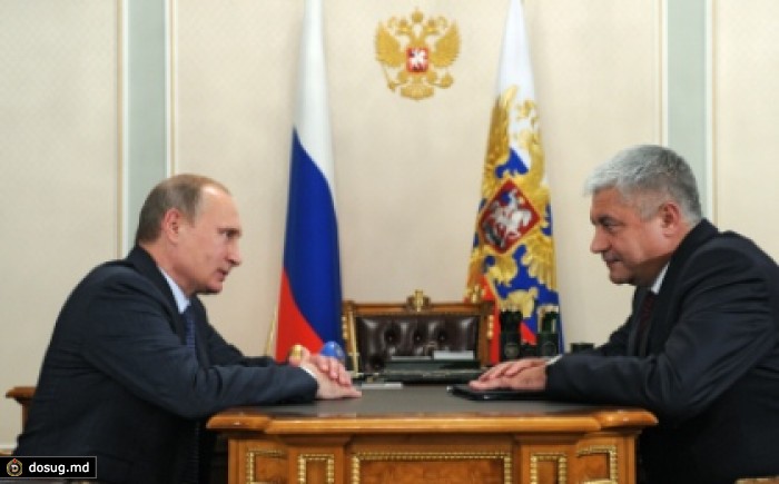 Путин поблагодарил Колокольцева за раскрытие громких дел