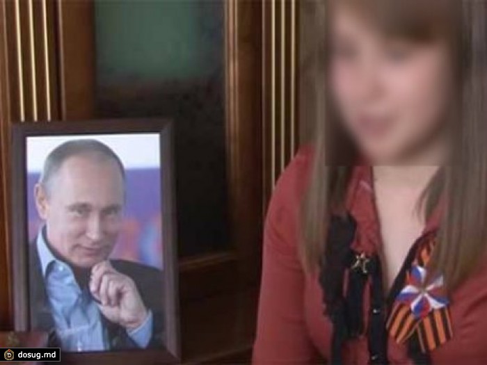 Путин подарил девочке из Кемерова свой портрет и конфеты