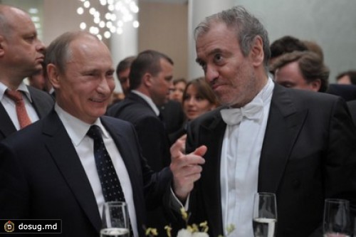 Путин поздравил Гергиева шуткой