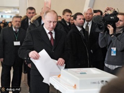 Путин упрочил свой результат после подсчета четверти протоколов