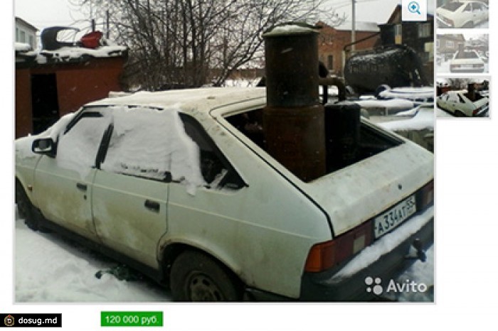 Работающий на шишках и навозе автомобиль сконструировали в Омске