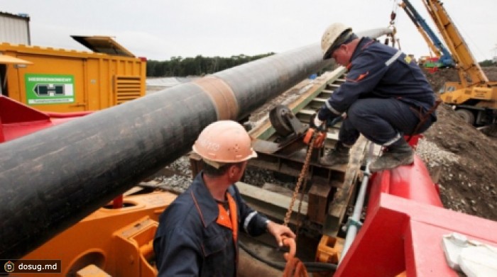 Работы по строительству газопровода Яссы-Унгены на территории Румынии завершены