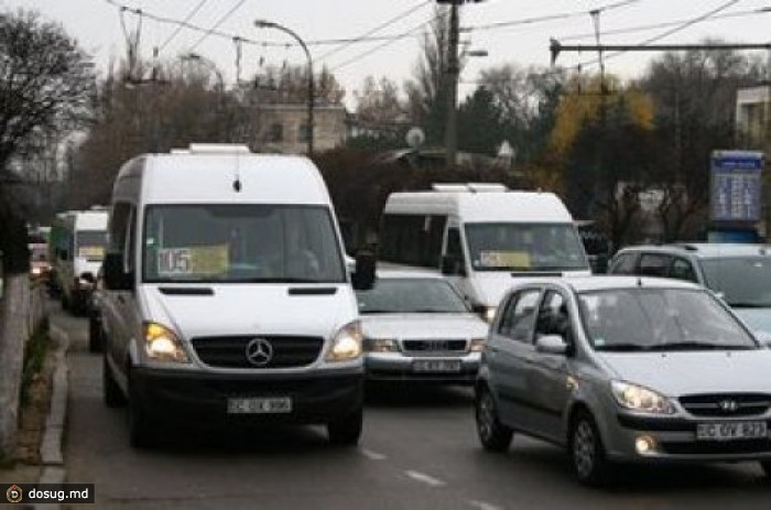 С этого дня в Кишиневе перестают циркулировать семь маршрутов микроавтобусов