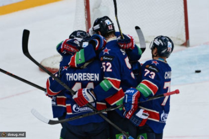 СКА обыграл «Локомотив» в матче 1/4 Кубка Гагарина