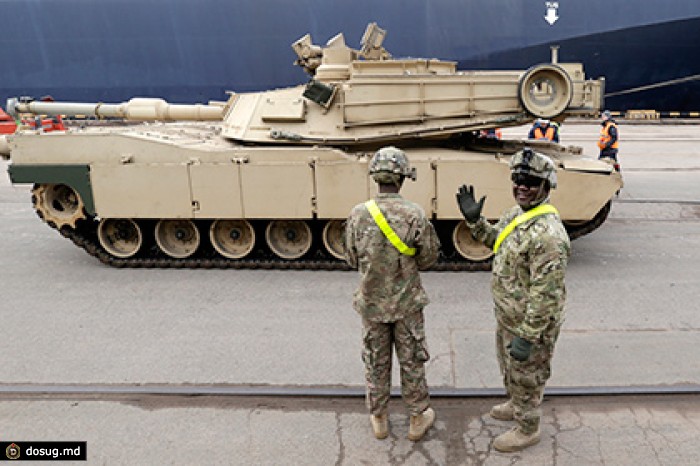 США разместят в Литве пять танков Abrams