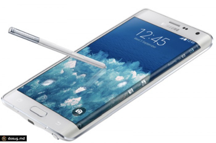 Samsung объявила стоимость в России смартфона с экраном на боковой стороне