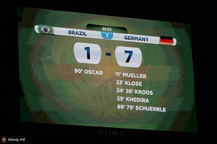 Сборная Германии обошла Бразилию по забитым мячам на чемпионатах мира