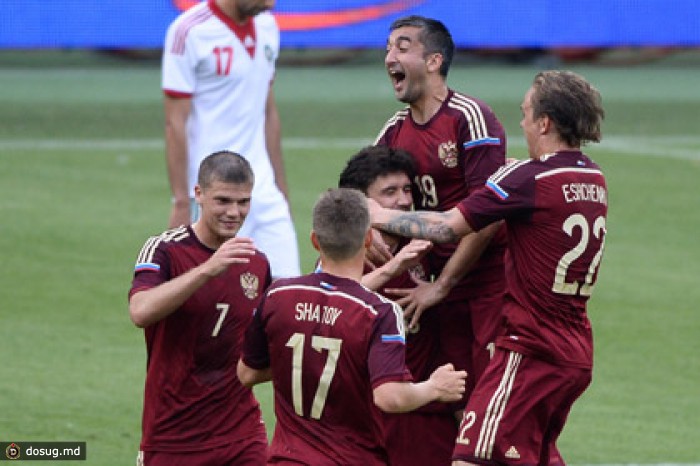 Сборная России выиграла последний матч перед ЧМ-2014