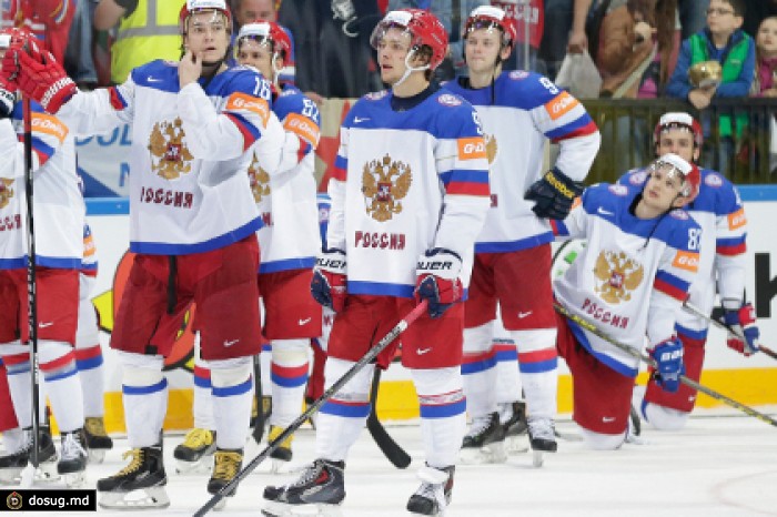 Сборную России оштрафуют за уход хоккеистов перед канадским гимном
