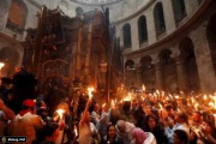 Схождения Благодатного огня в Иерусалиме