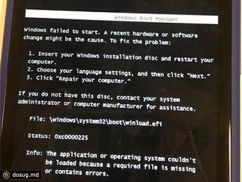 Смартфон на Windows Phone попросил у пользователя установочный диск