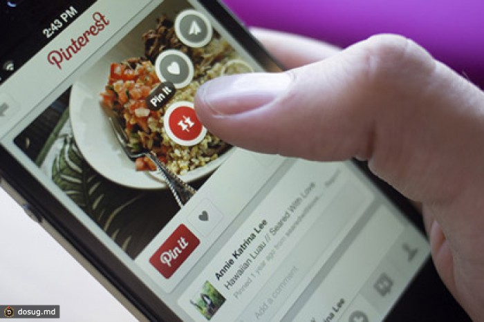 Соцсеть Pinterest перевели на русский