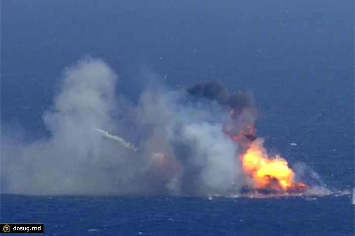 SpaceX показала видео взрыва первой ступени Falcon 9