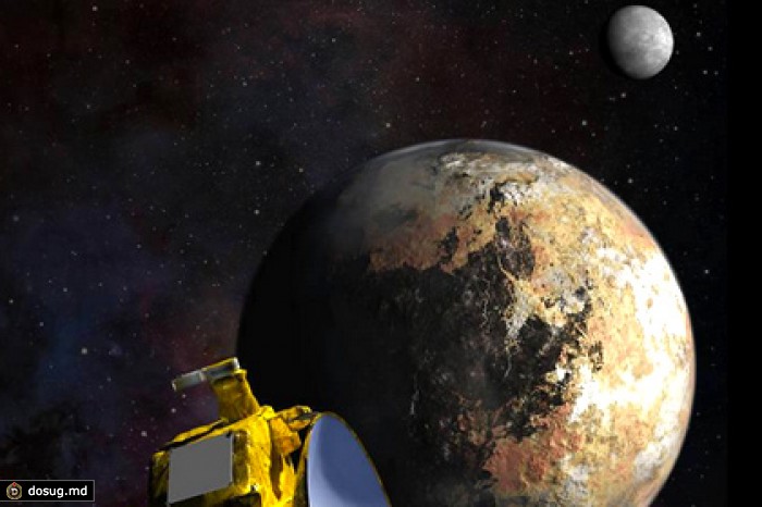 Станция New Horizons сделала первые цветные снимки Плутона и Харона