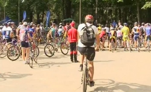 Стартовала международная велогонка, посвященная Дню Европы