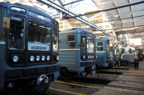 Старые вагоны московского метро уйдут с молотка