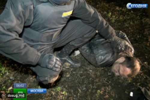 Столичная полиция с боем задержала двоих чеченских бандитов