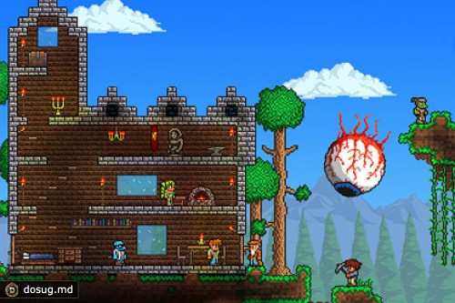 Terraria вышла на мобильных устройствах