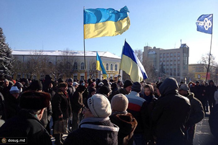 Украинская оппозиция заблокировала Житомирский горсовет