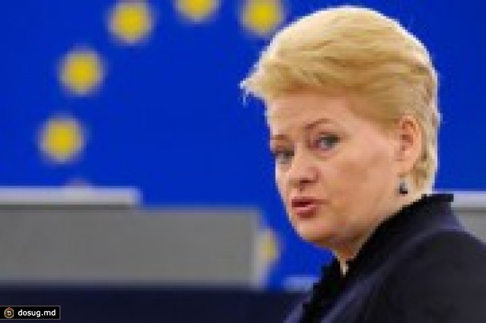 В РМ с официальным визитом прибывает президент Литвы Даля Грибаускайте