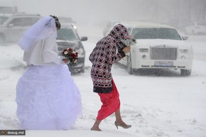 В Челябинске выпала двухмесячная норма снега