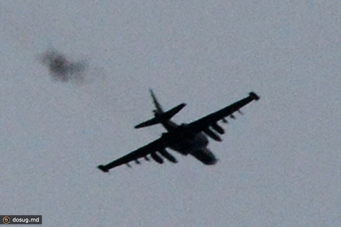 В Днепропетровске разбился штурмовик Су-25