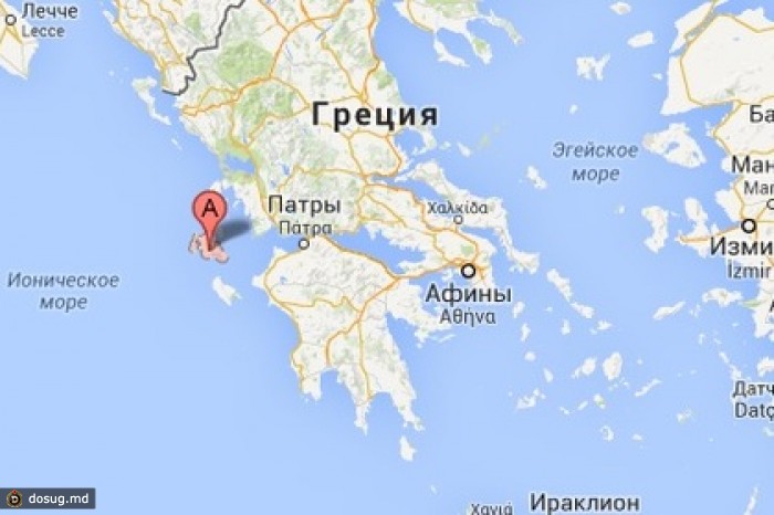 В Греции произошло сильное землетрясение