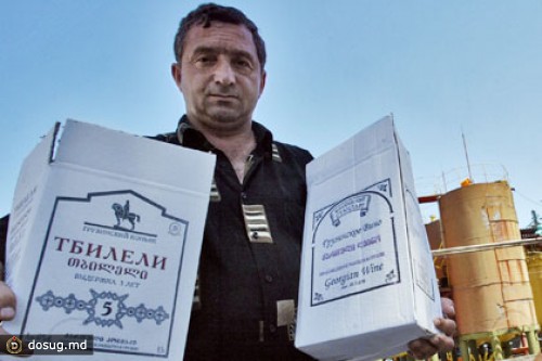 В Грузии загорелся трейлер с 30 тоннами армянского коньяка