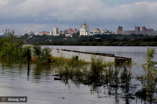 В Хабаровске объявили эвакуацию острова Большой Уссурийский