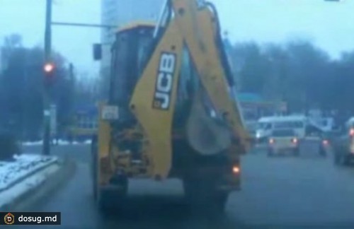 
 В Кишиневе тракторист устроил пьяную погоню
