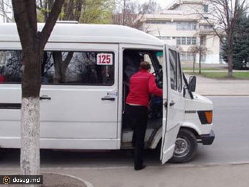 В Кишиневе забастовали водители маршруток