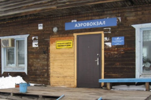 В Красноярском крае загорелся деревянный аэропорт