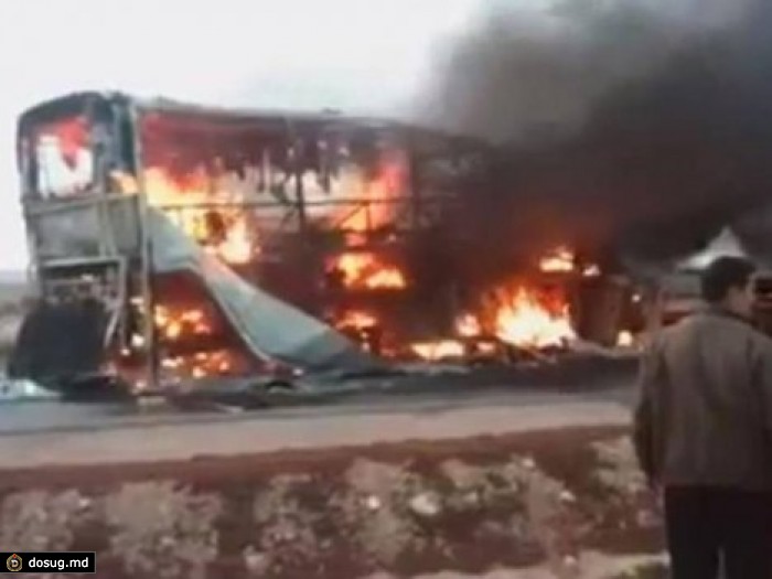 В Марокко сгорел автобус, перевозивший юношескую спортивную команду