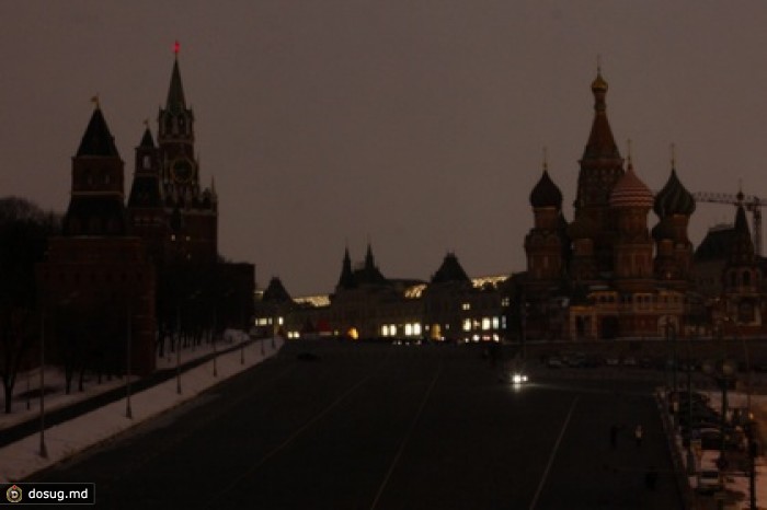 В Москве погасят подсветку на основных улицах