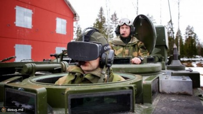 В Норвегии танкисты используют очки виртуальной реальности. ВИДЕО
