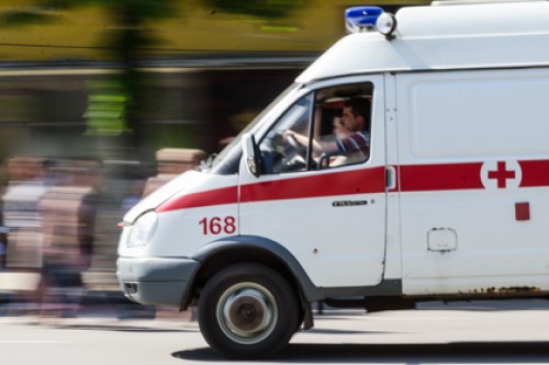 В Подмосковье «скорая» протаранила семь машин