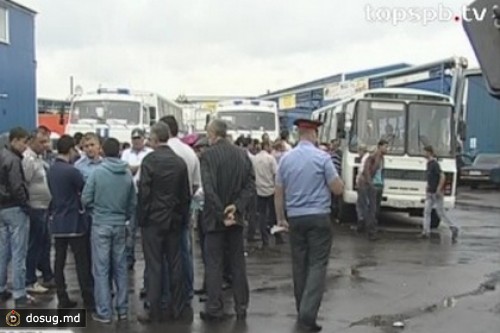 В Санкт-Петербурге начались массовые задержания мигрантов