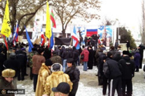 В ТИРАСПОЛЕ ПРОШЕЛ МИТИНГ В ПОДДЕРЖКУ ВЛАДИМИРА ПУТИНА НА ПОСТ ПРЕЗИДЕНТА РОССИИ