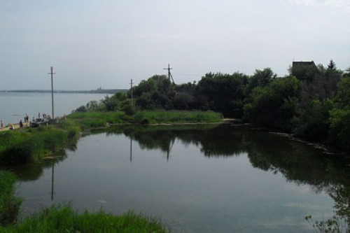 В челябинском озере обнаружили розовую воду