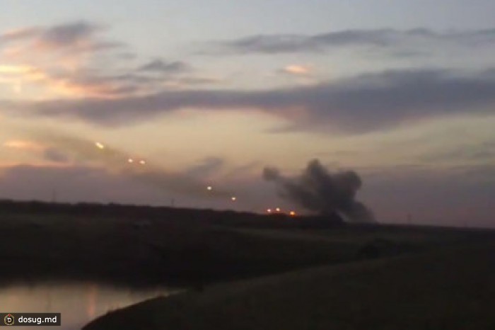 В интернете появилось видео стрельбы из «Градов» вблизи украинской границы