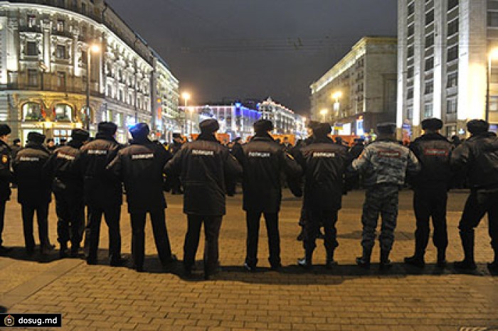В новогоднюю ночь на московские улицы выйдут 20 тысяч полицейских