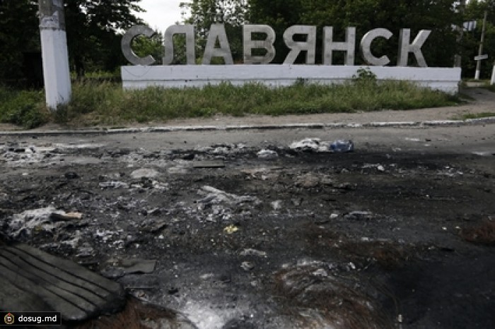 В окрестностях Славянска возобновились обстрелы
