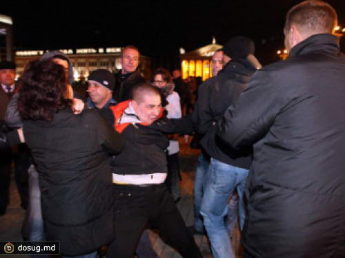 В центре Минска задержали участников акции протеста