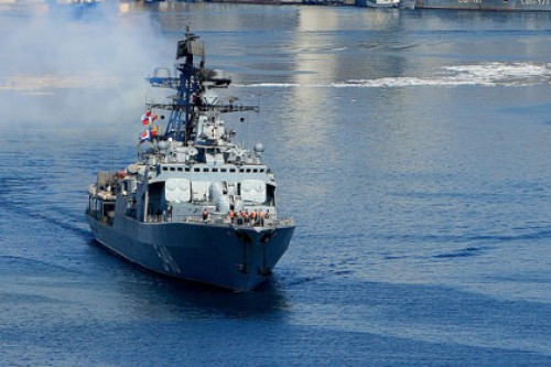 В восточное Средиземноморье пришла эскадра ВМФ России