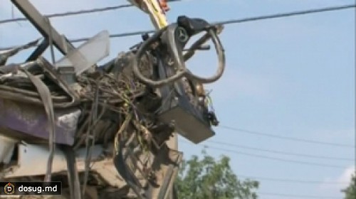 ВИДЕО с места аварии в Унгенах
